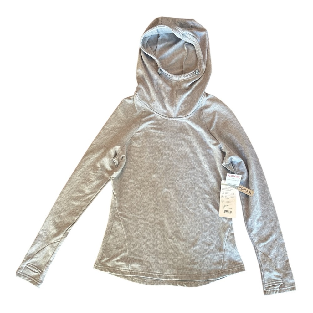 Mondetta Gray Thermal Long Sleeve Top Women’s Medium